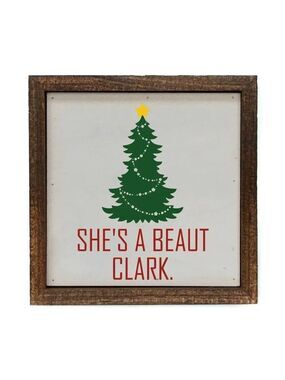 ($15) Christmas Vacation Box Signs